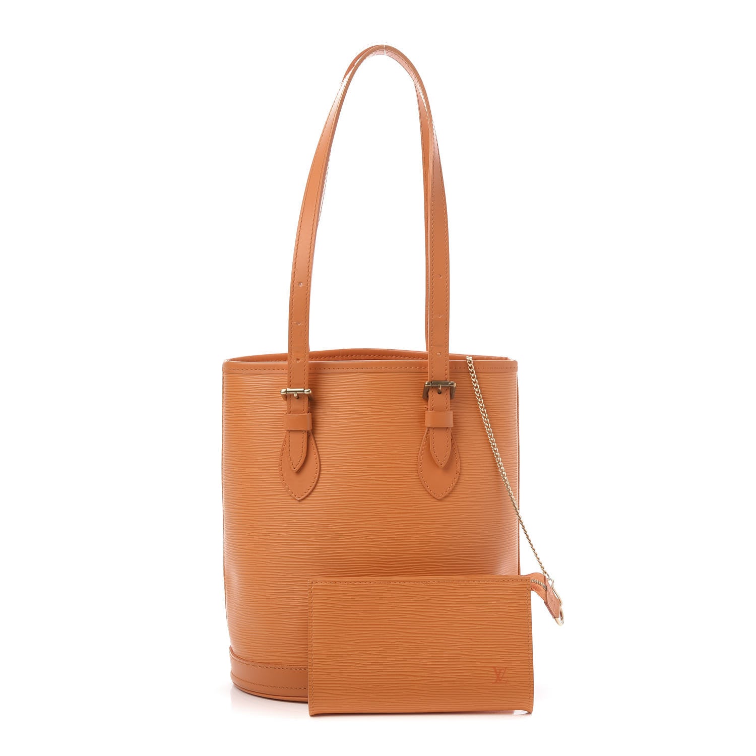 Louis Vuitton Epi Petit Bucket 23 Mandarin 1 of 11
