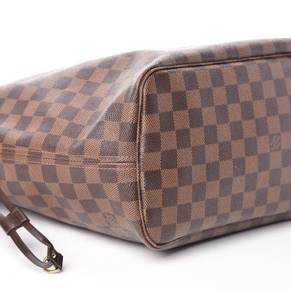 Louis Vuitton Damier Ebene Neo Neverfull MM Rose Ballerine 5 of 10