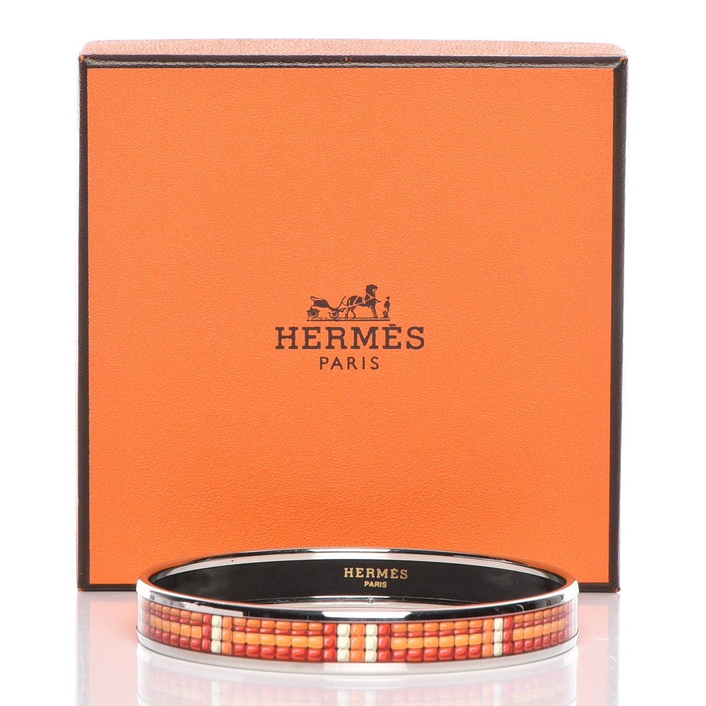 Enamel Printed Narrow Bracelet 70