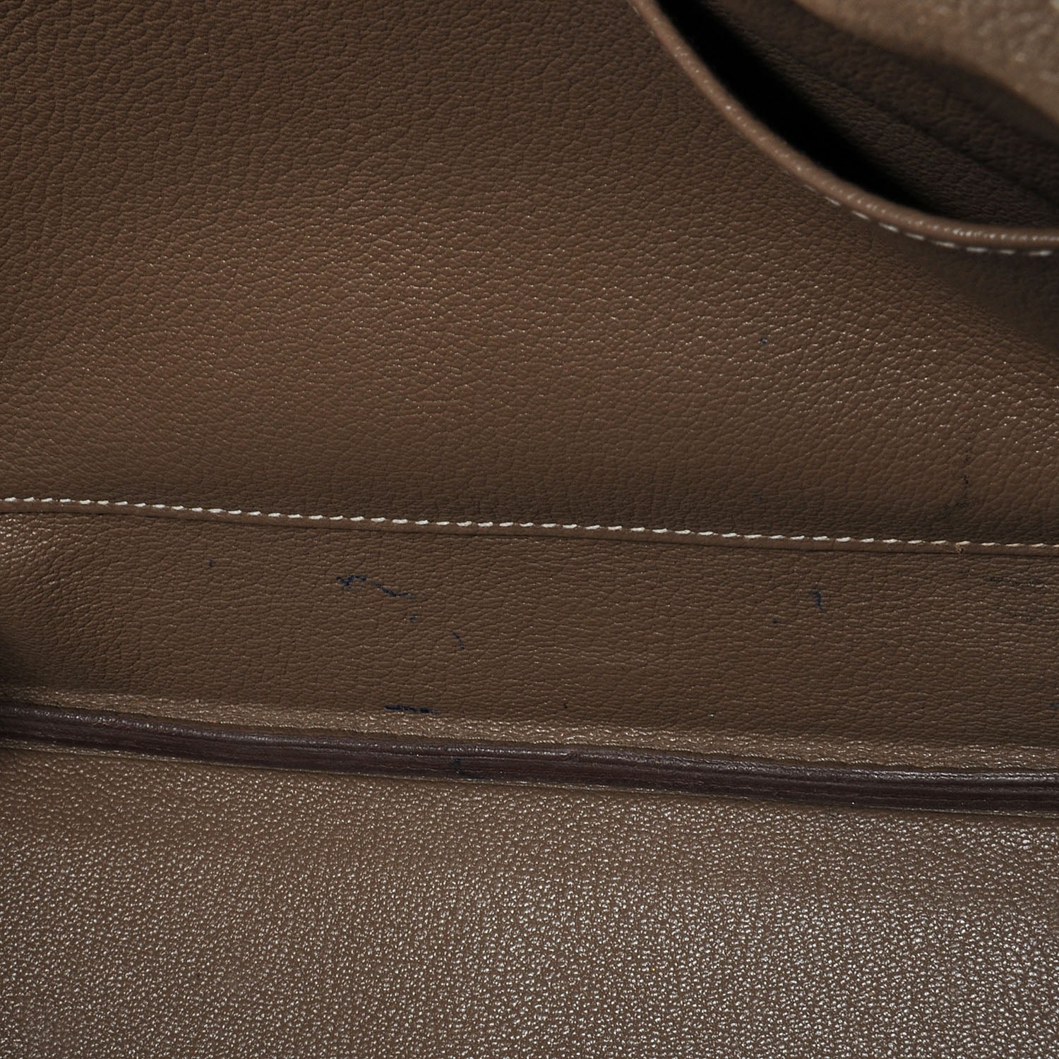 Hermes Taurillon Clemence Birkin 35 Etoupe 10 of 12