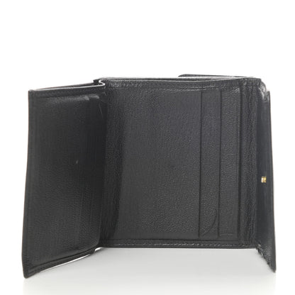 Chanel Goatskin Compact CC Flap Wallet Black 5 of 15