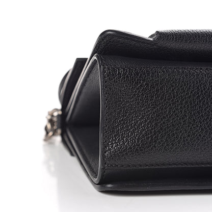 Givenchy Goatskin Small GV3 Shoulder Bag Black 7 of 8
