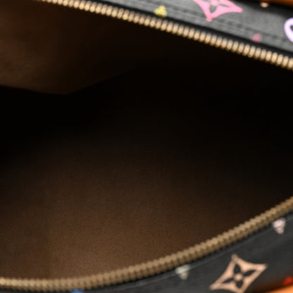 Louis Vuitton Monogram Multicolor Speedy 30 Black 5 of 16
