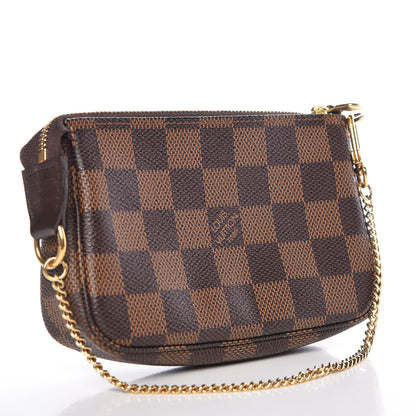 Louis Vuitton Damier Ebene Mini Pochette Accessories 3 of 10
