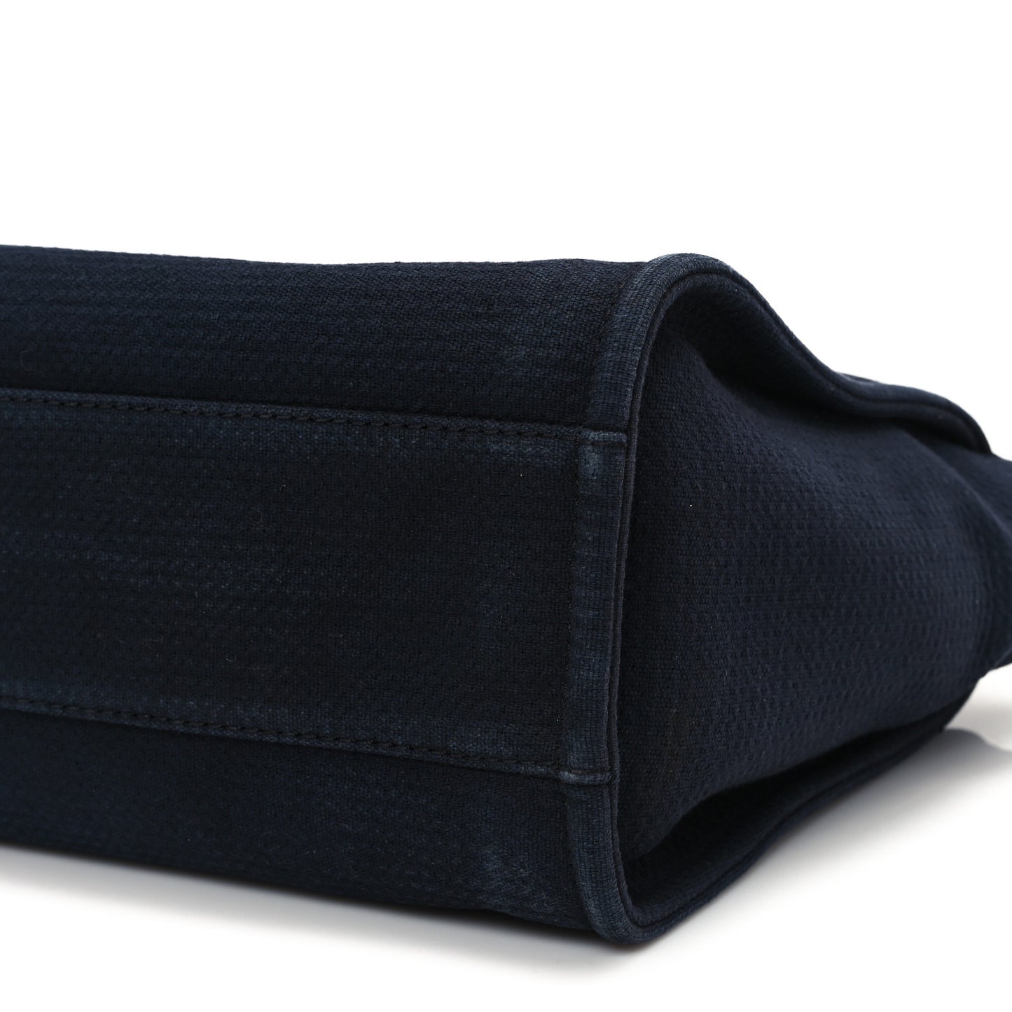 Mixed Fibers Small Deauville Tote Navy