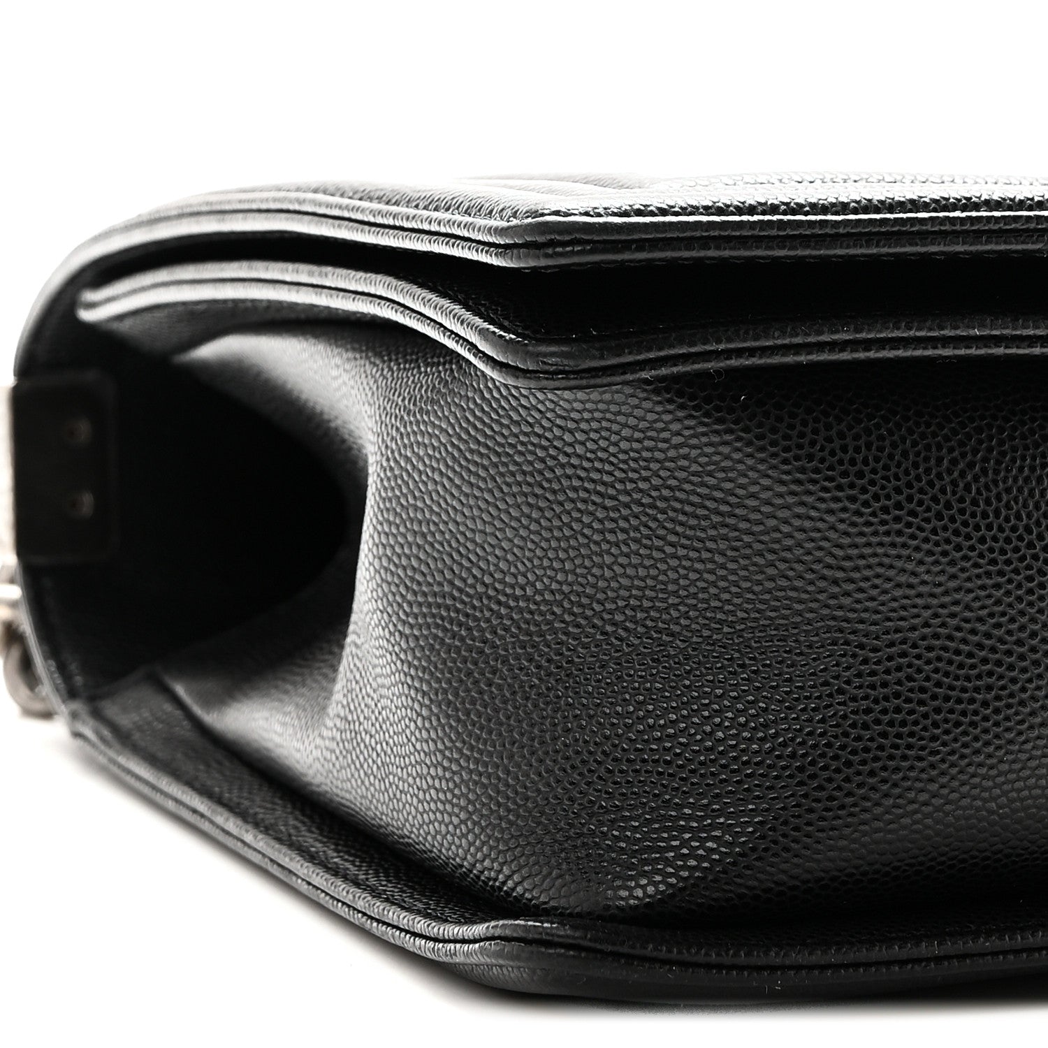 Chanel Caviar Quilted New Medium Boy Flap Black 9 of 10