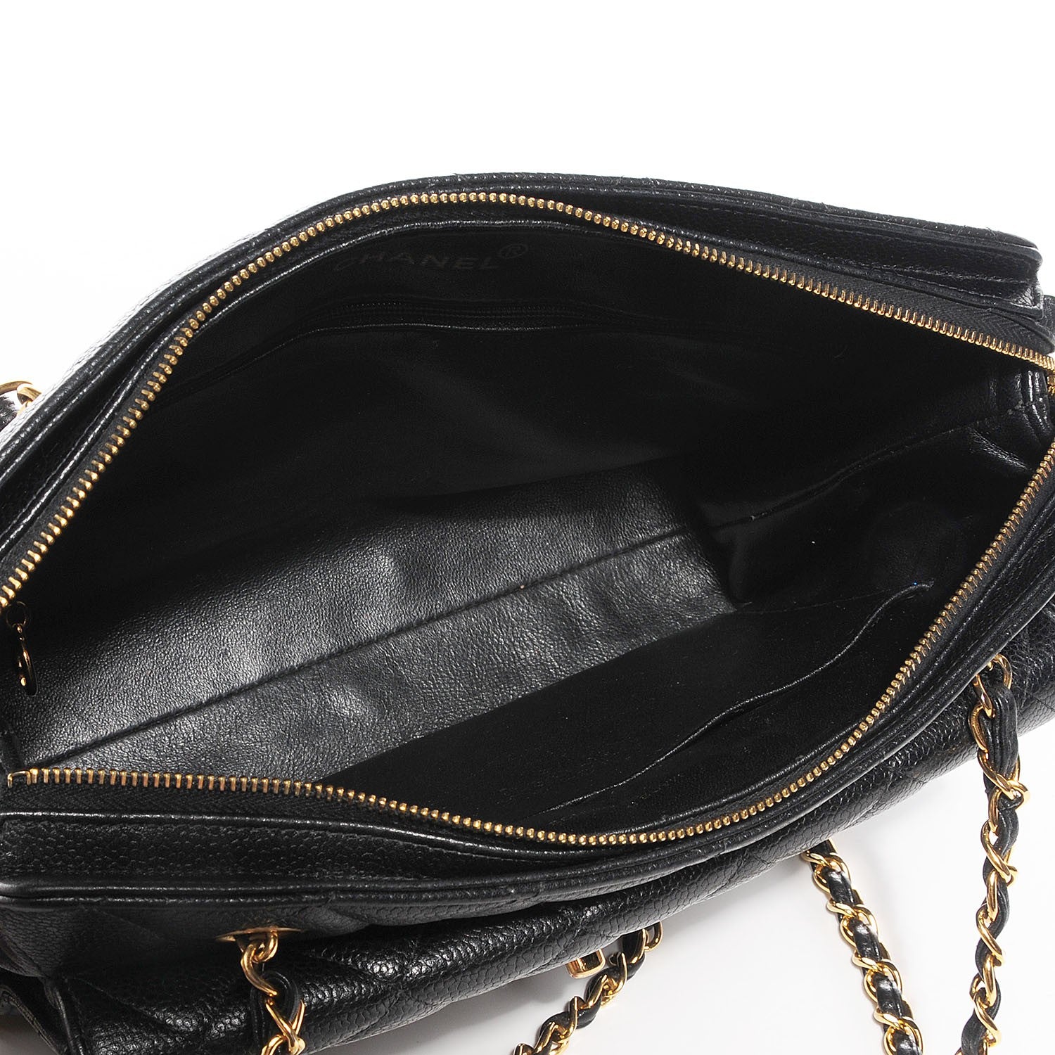 Chanel Caviar Quilted Shoulder Bag Black 5 of 9