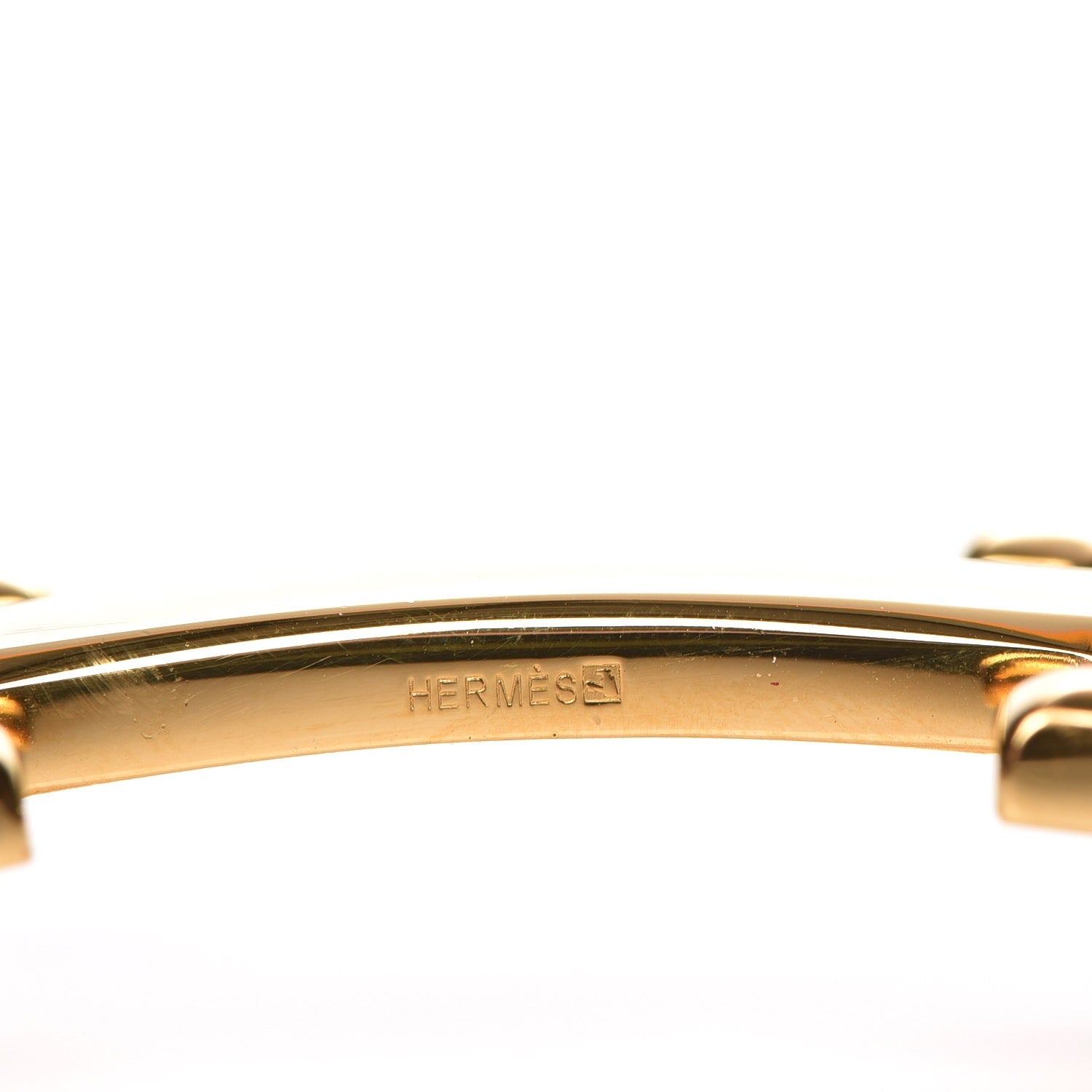 Hermes Box Togo 32mm H Belt 80 Black Gold 6 of 13