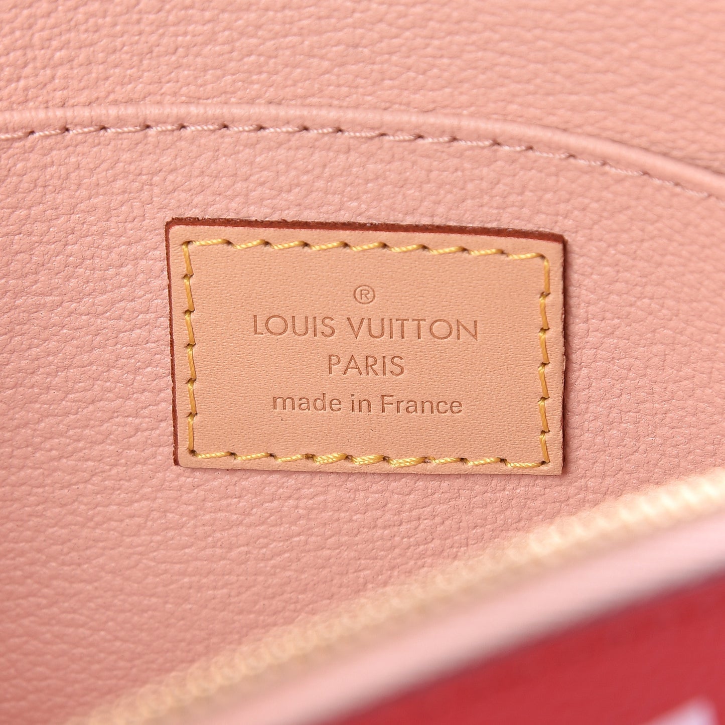 Monogram Giant Cosmetic Pouch Rouge
