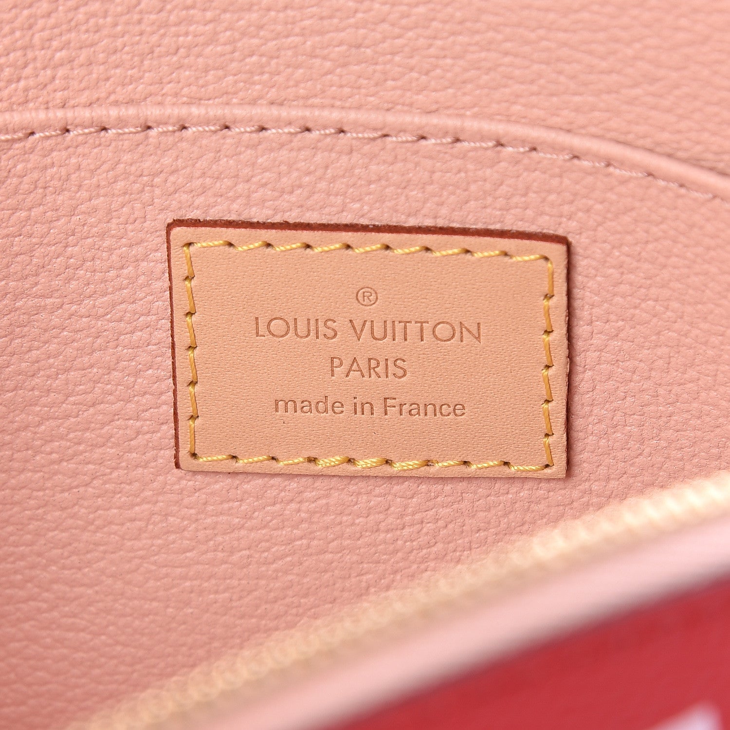 Louis Vuitton Monogram Giant Cosmetic Pouch Rouge 8 of 8