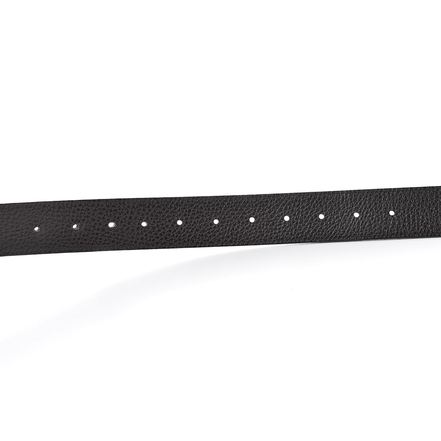 Gucci Dollar Calfskin Double G Reversible 37mm Belt 100 40 Black New Acero 6 of 6