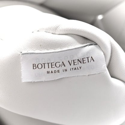 Bottega Veneta Lambskin Maxi Intrecciato Cassette Messenger Chalk 7 of 13