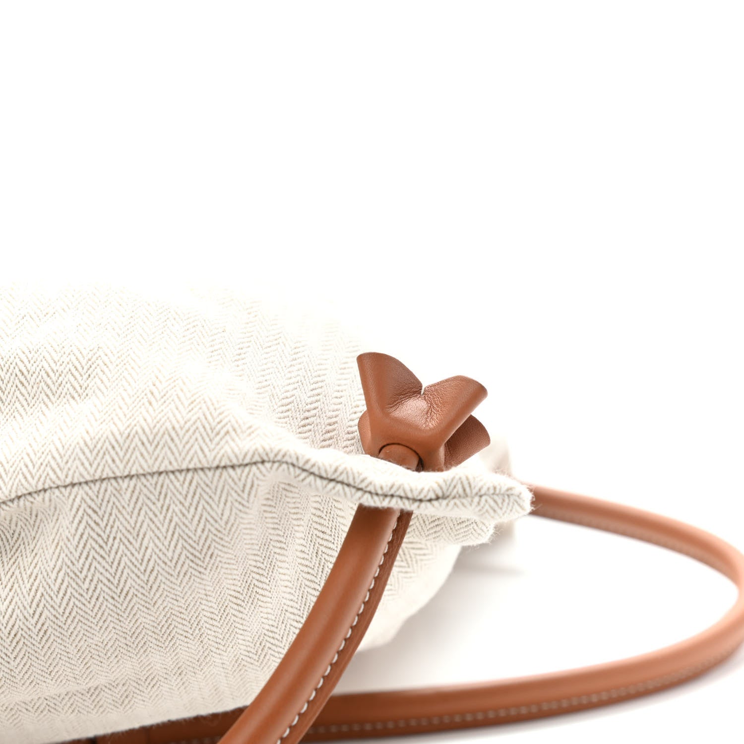 Hermes Toile Swift Maline Bag Gold Craie 9 of 9