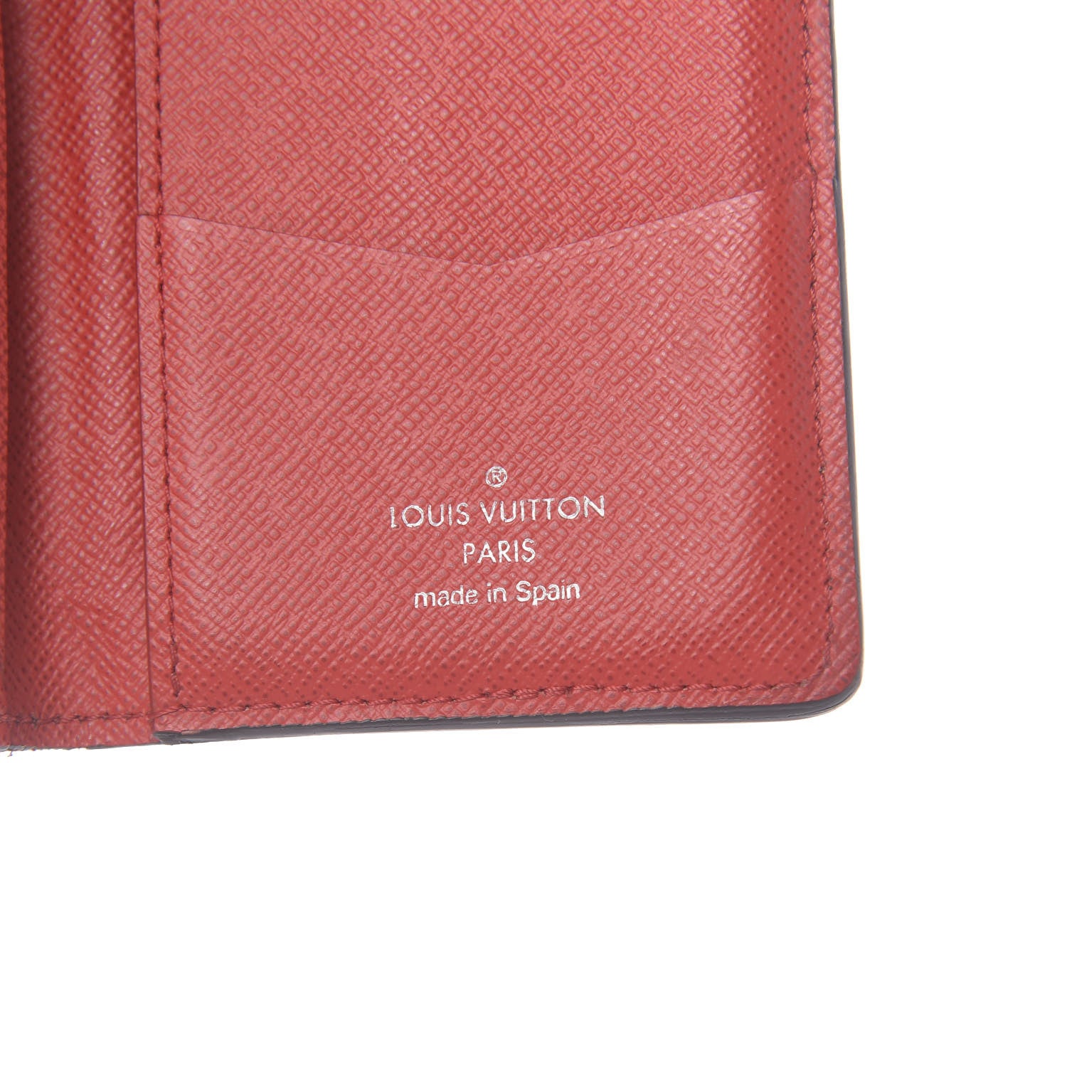Louis Vuitton X SUPREME Epi Pocket Organizer Red 6 of 11