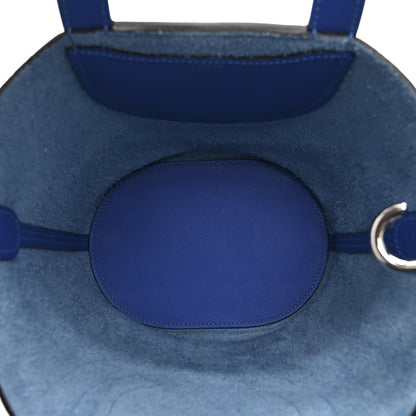 Hermes Taurillon Clemence Swift In-The-Loop 18 Bag Bleu Royal 5 of 10