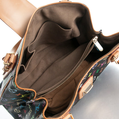 Louis Vuitton Monogram Multicolor Griet Black 5 of 6