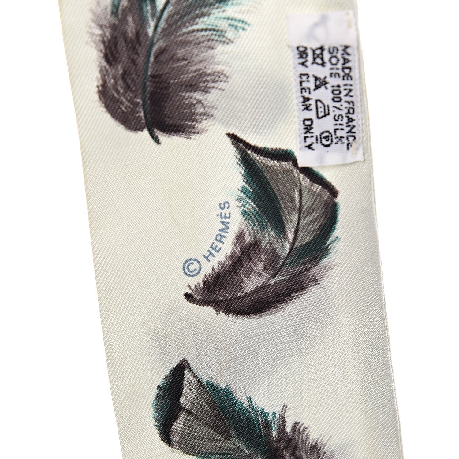 Hermes Silk Plumes par Henri de Linares Twilly 5 of 6