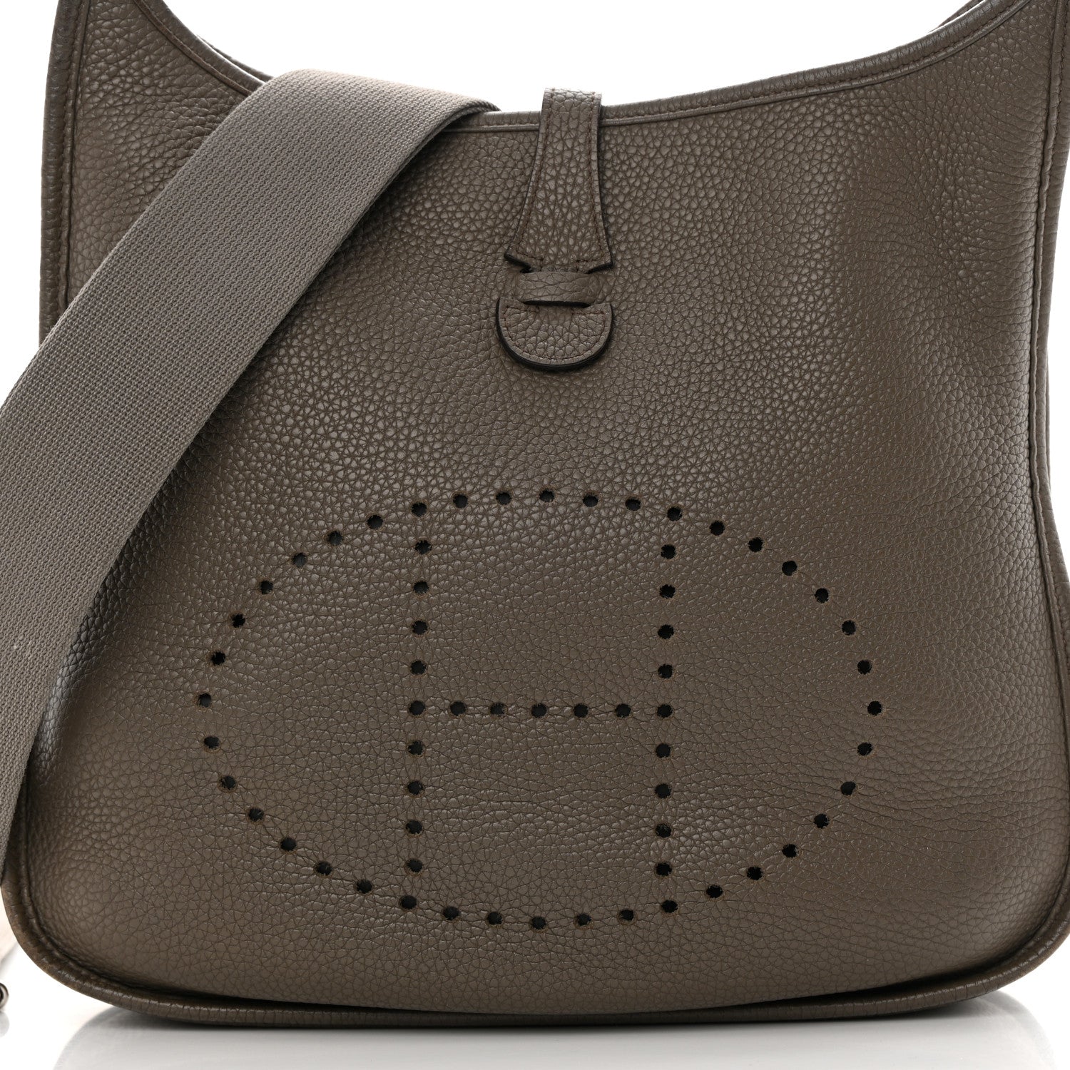 Hermes Taurillon Clemence Evelyne III PM Etain 8 of 19