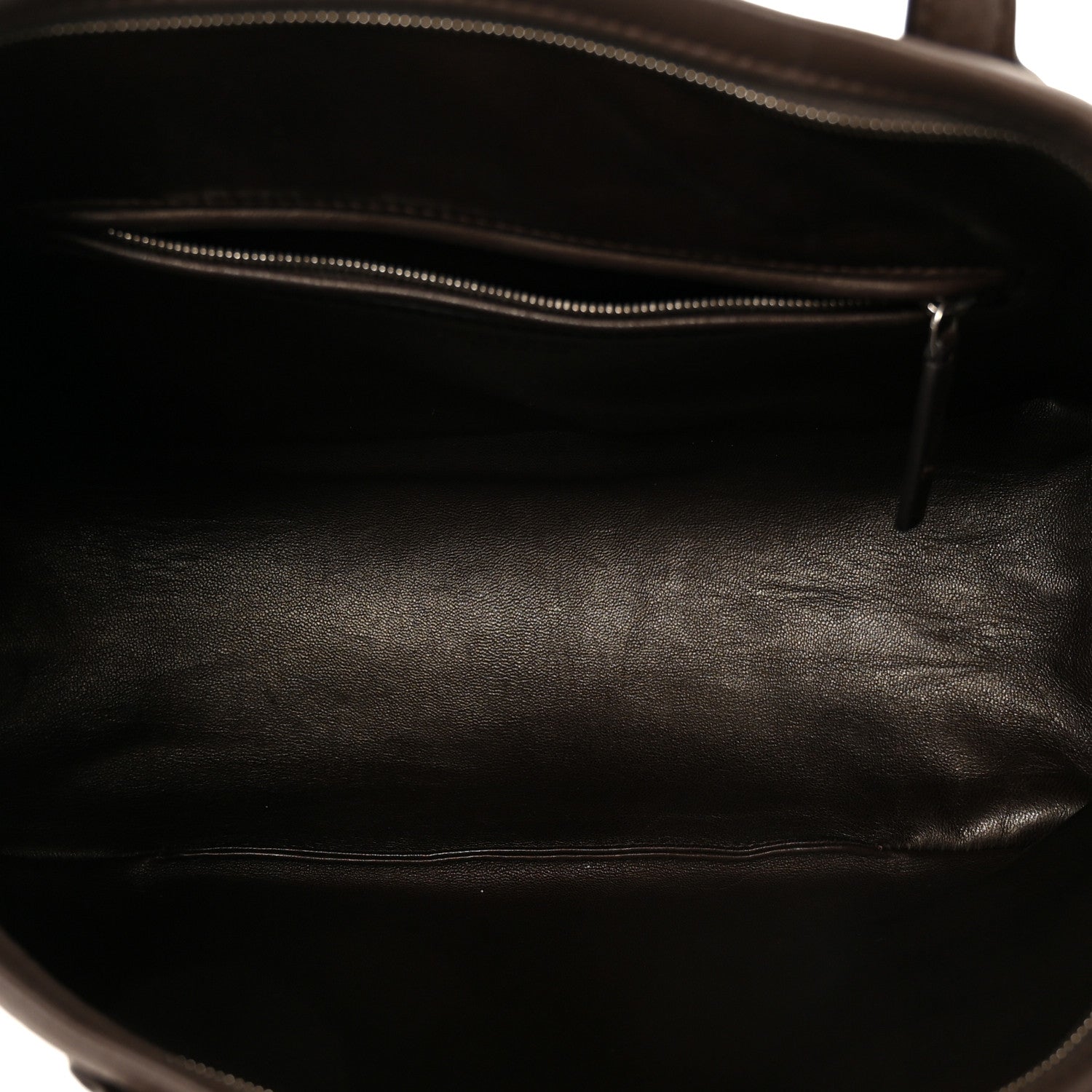 The Row Calfskin Marcel Slouchy Top Handle Bag Deep Brown 5 of 9