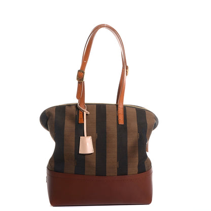 Fendi Pequin Cuoio Vegetale 2Bag Tobacco Cuoio Miele Vacchetta 1 of 11