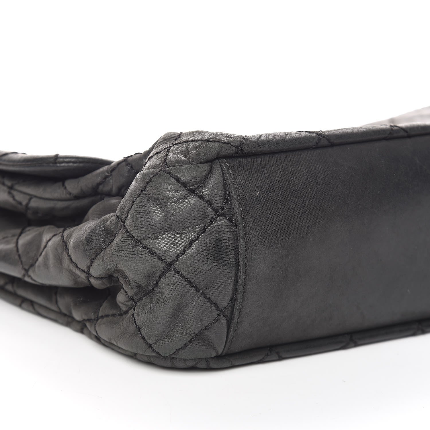 Chanel Iridescent Calfskin Large Coco Daily Flap Black 5 of 13
