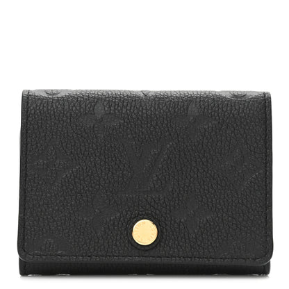 Louis Vuitton Empreinte Business Card Holder Black 1 of 7