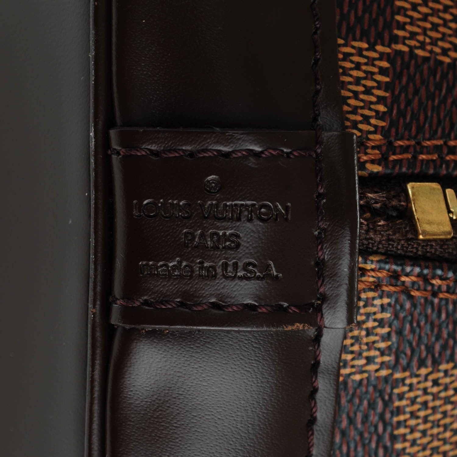 Louis Vuitton Damier Ebene Alma PM 6 of 7