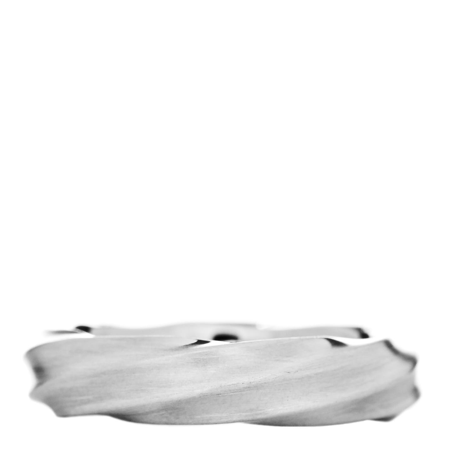 Sterling Silver 5mm Cable Edge Band Ring 54 7