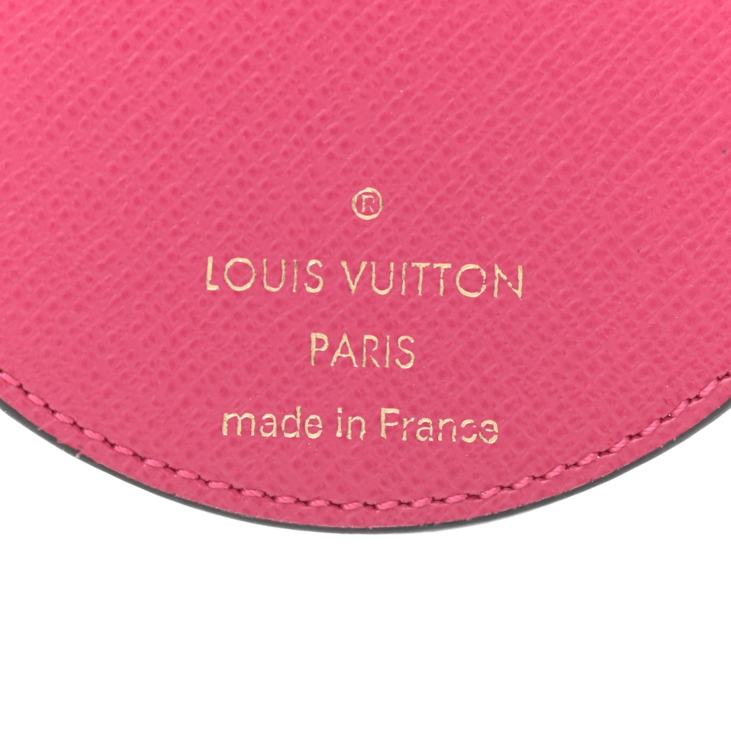 Louis Vuitton Damier Azur 2021 Christmas Animation Hollywood Bag Charm Key Ring Fuchsia 3 of 4