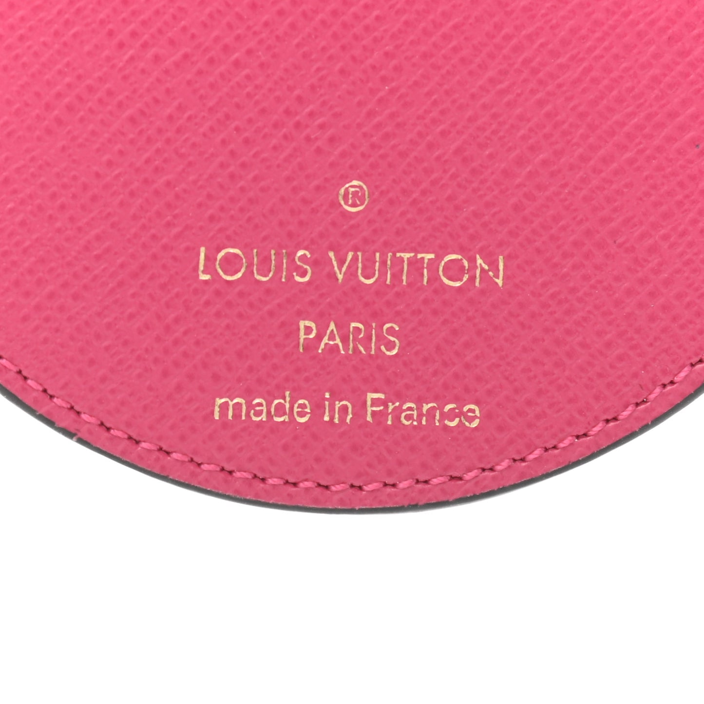 Damier Azur 2021 Christmas Animation Hollywood Bag Charm Key Ring Fuchsia