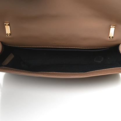 Burberry Lambskin Quilted Small Lola Bag Camel 5 of 11