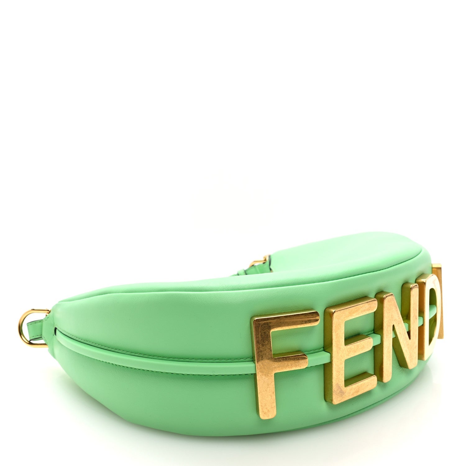 Fendi Vitello Grace Matte Small Fendigraphy Hobo Bag Edamame 4 of 11