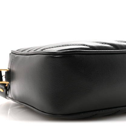 Saint Laurent Calfskin Matelasse Monogram Lou Camera Bag Black 8 of 10