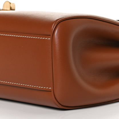 Celine Smooth Calfskin Teen Soft 16 Shoulder Bag Tan 10 of 11