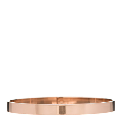 Hermes 18K Rose Gold Diamond PM Kelly Bracelet SH 2 of 5