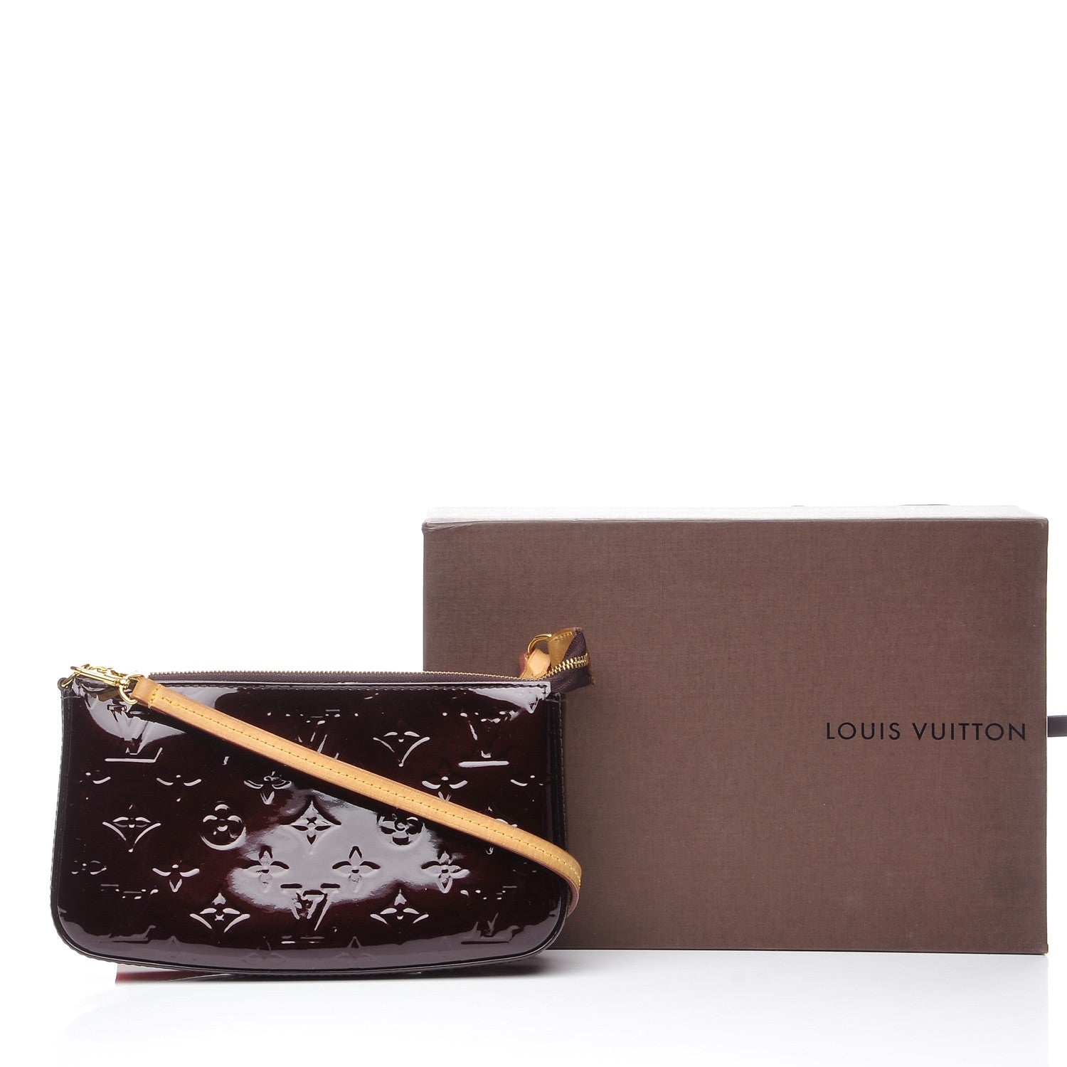 Louis Vuitton Vernis Pochette Accessories NM Amarante 8 of 8