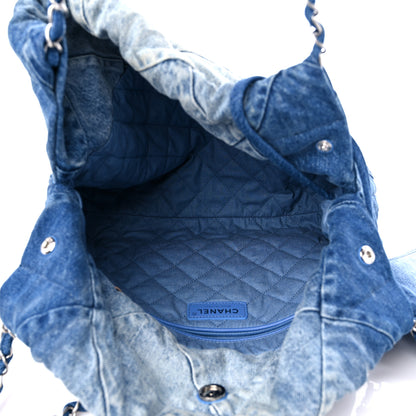 Chanel Denim Quilted Chanel 22 Blue 6 of 11