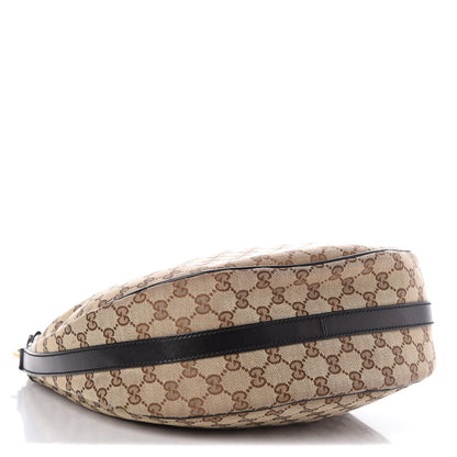 Gucci Monogram Medium GG Twins Hobo Black 4 of 7