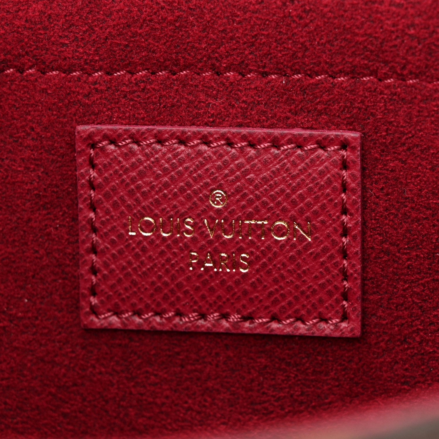 Louis Vuitton Monogram Pochette Felicie Chain Wallet Fuchsia 9 of 15