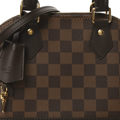Louis Vuitton Damier Ebene Alma BB 7 of 9