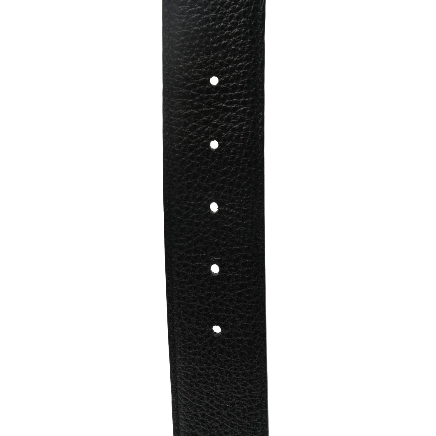 Gucci Dollar Calfskin Interlocking G Belt 85 34 Black 5 of 5