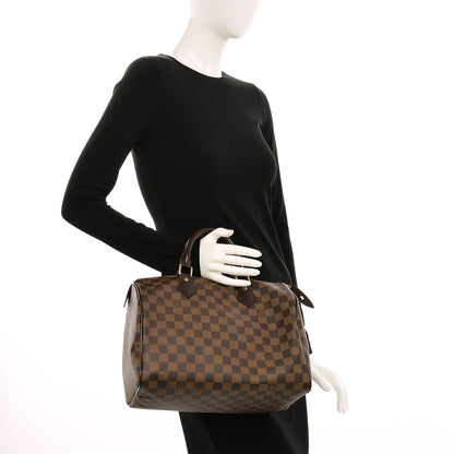 Louis Vuitton Damier Ebene Speedy 30 2 of 7