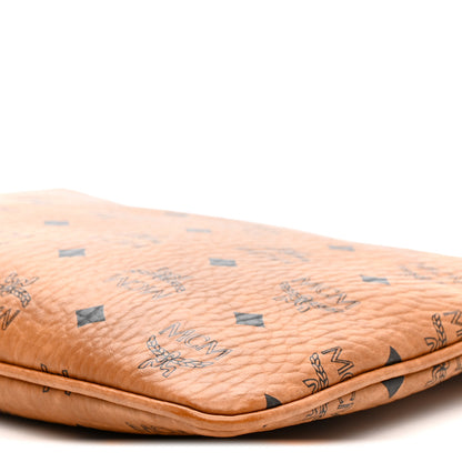 MCM Visetos Original Medium Pouch Cognac 10 of 14