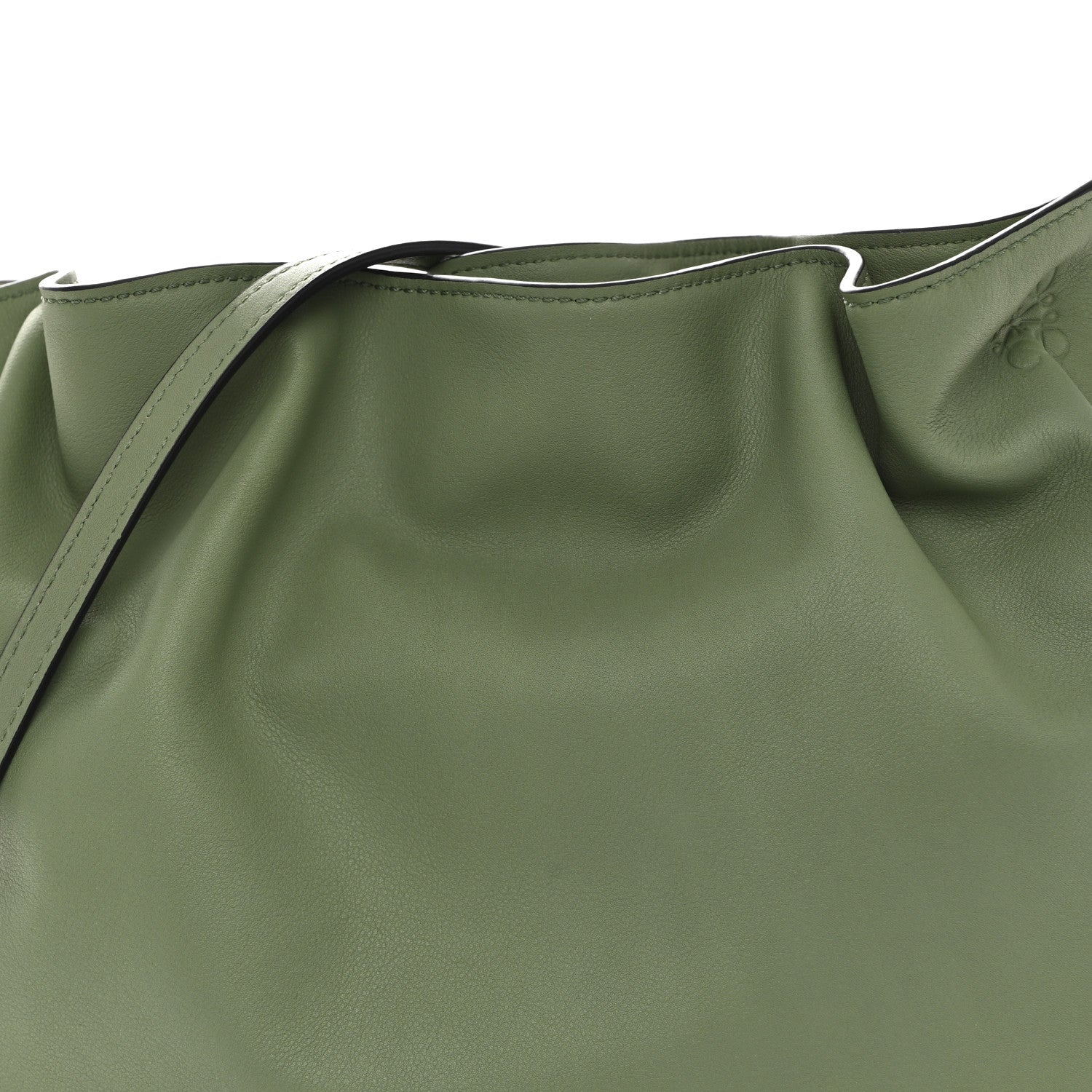 Loewe Nappa Flamenco Knot Clutch Rosemary 8 of 10