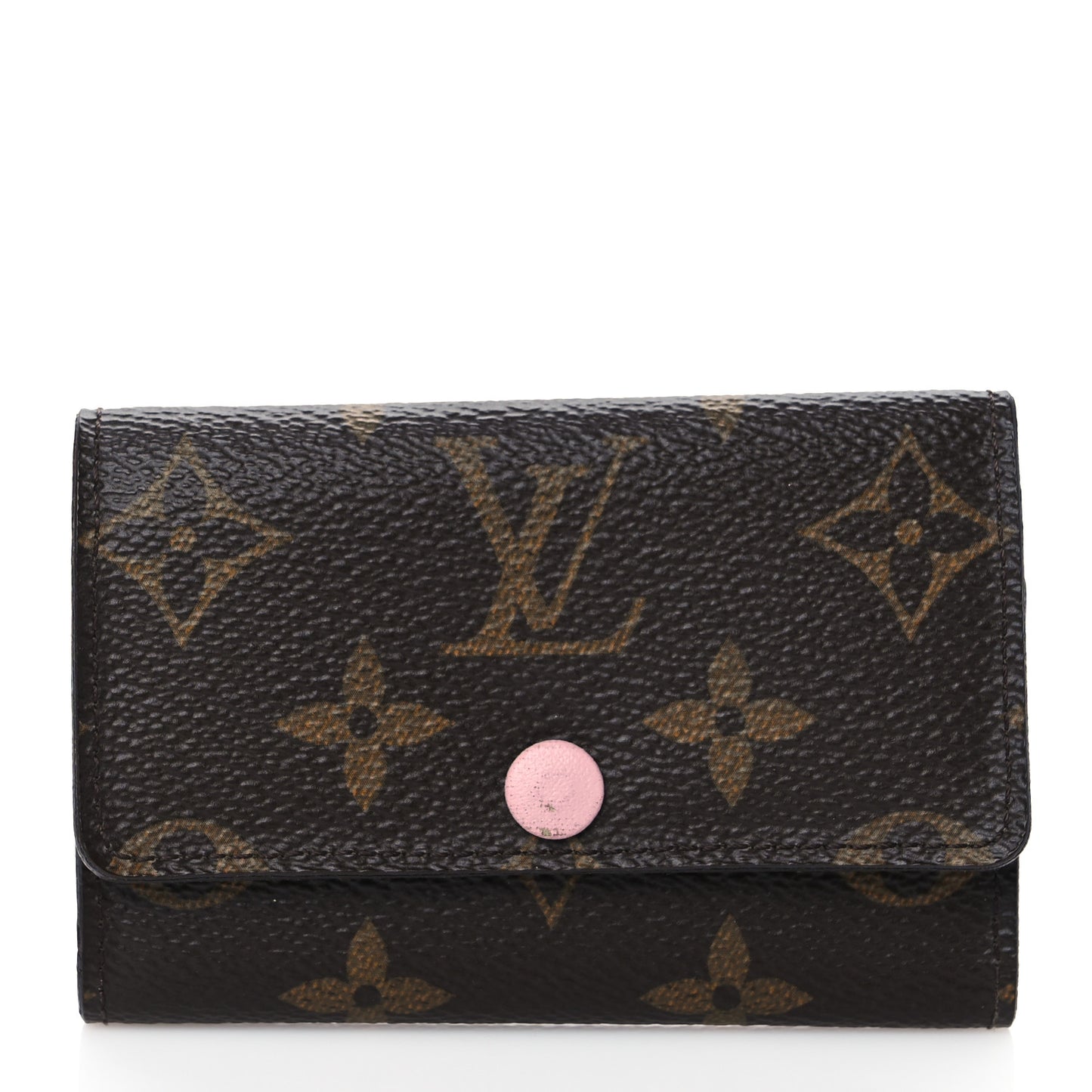 Monogram Multicles 6 Key Holder Rose Ballerine