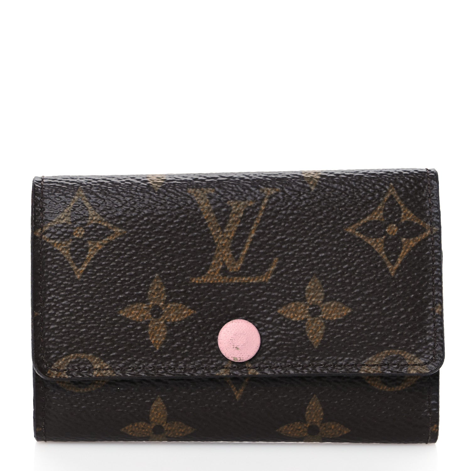 Louis Vuitton Monogram Multicles 6 Key Holder Rose Ballerine 1 of 6