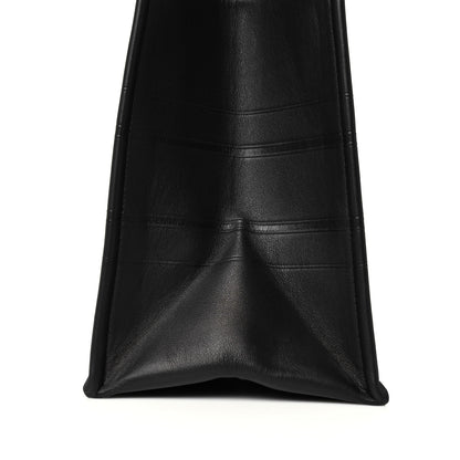 Christian Dior Calfskin Embossed Medium Book Tote Black 12 of 13