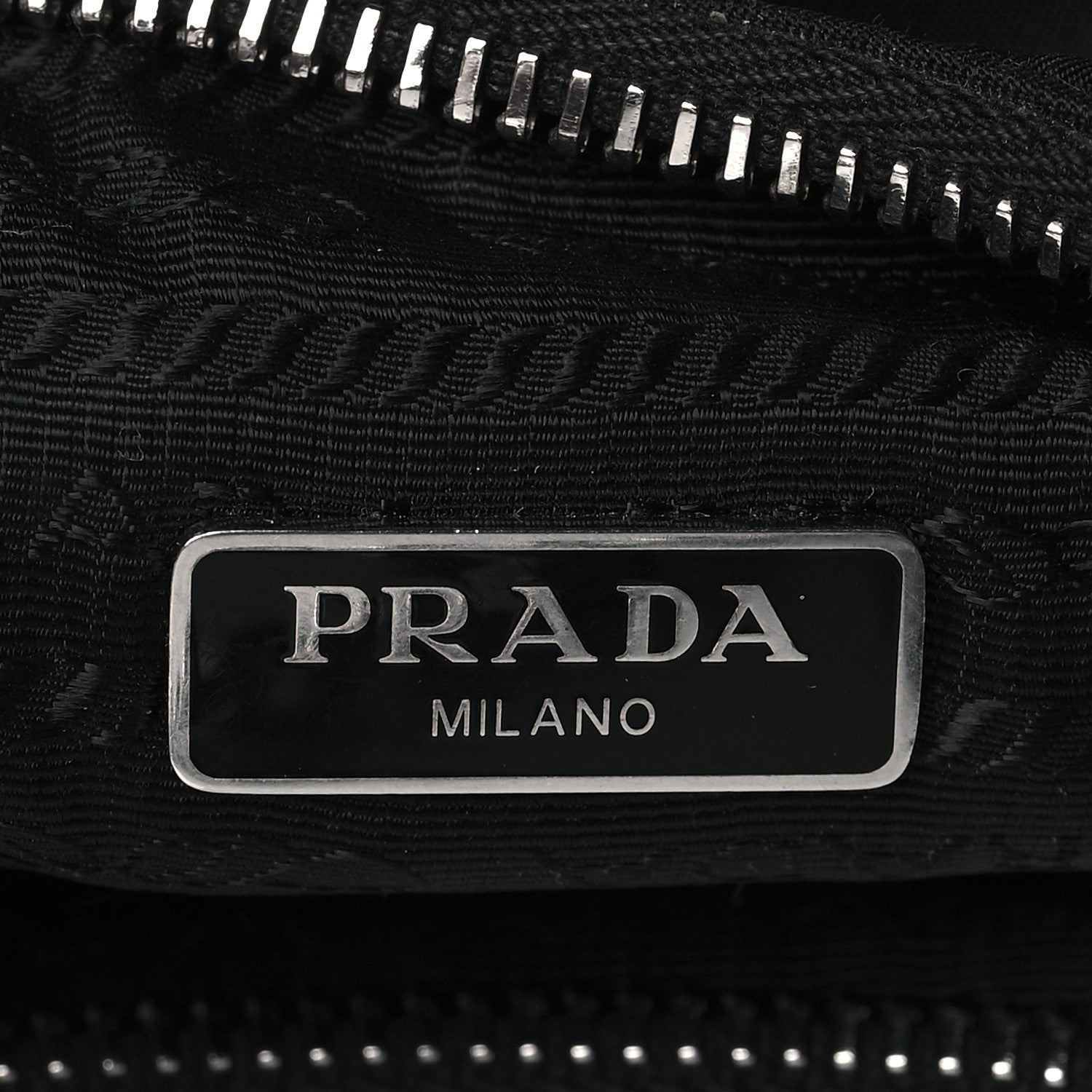 Prada Nylon Re-Edition 2005 Shoulder Bag Black 5 of 11