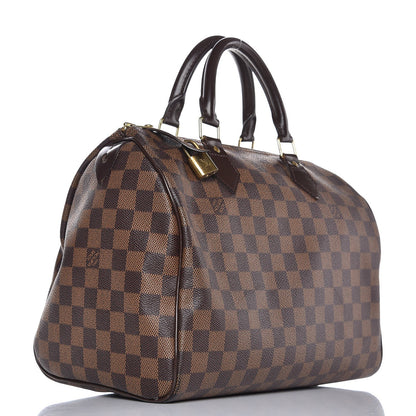 Louis Vuitton Damier Ebene Speedy 30 3 of 12