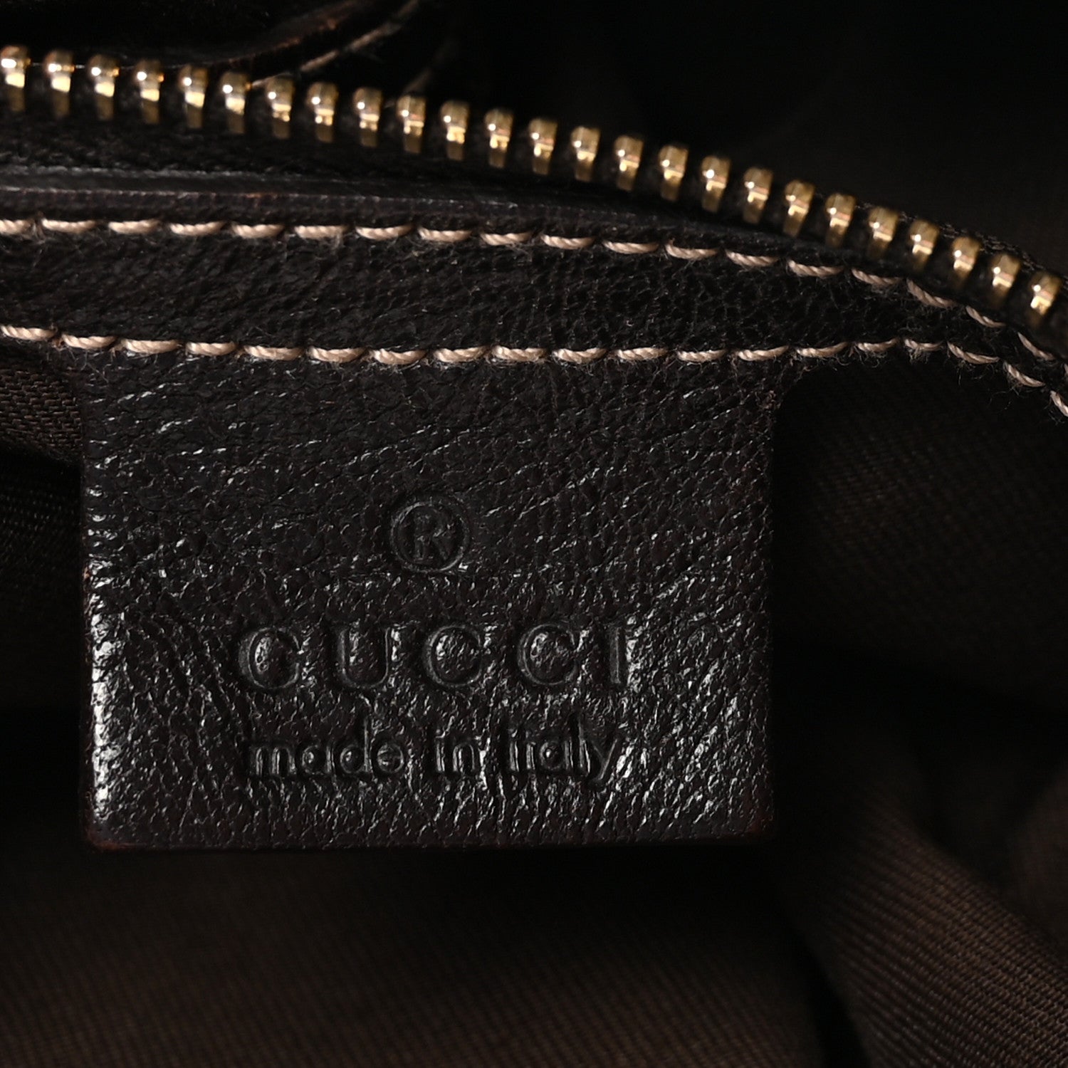 Gucci Monogram Studded Pelham Tote Dark Brown 6 of 10
